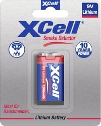 Produktbild: XCell CR9V/P 9V Block-Batterie Lithium 1200 mAh 9V 1St.