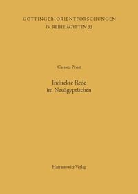 Produktbild: Indirekte Rede im Neu&auml;gyptischen