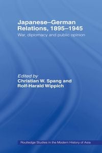 Produktbild: Japanese-German Relations, 1895-1945