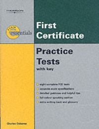 Produktbild: Exam Essentials First Certificate Practice Tests