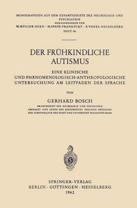 Produktbild: Der Fr&uuml;hkindliche Autismus