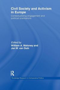 Produktbild: Civil Society and Activism in Europe
