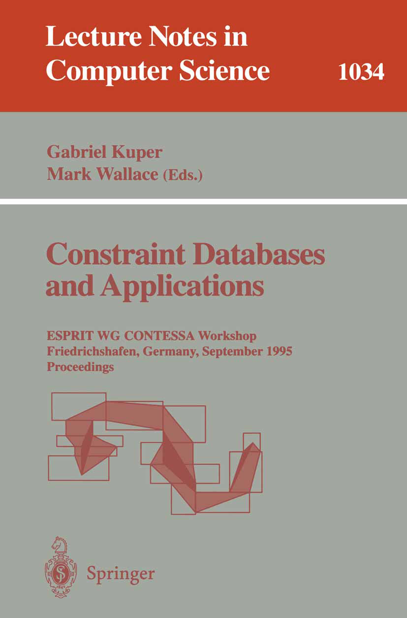 Produktbild: Constraint Databases and Applications