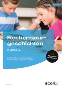 Produktbild: Rechenspurgeschichten Klasse 2