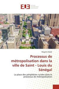 Produktbild: Processus de m&eacute;tropolisation dans la ville de Saint - Louis du S&eacute;n&eacute;gal