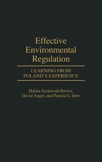 Produktbild: Effective Environmental Regulation