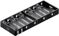 Produktbild: Goobay 11986 Batteriehalter 10x Mignon (AA) L&ouml;tanschluss (L x B x H) 151 x 57.3 x 15.8mm