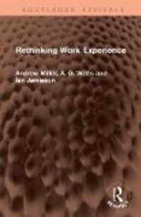 Produktbild: Rethinking Work Experience