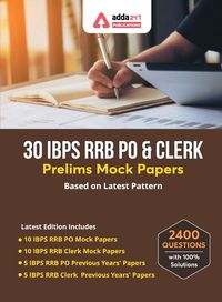 Produktbild: 30 IBPS RRB PO & Clerk Prelims Mock Papers Practice Book English Medium