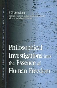 Produktbild: Philosophical Investigations into the Essence of Human Freedom