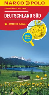 Bild vom Artikel MARCO POLO Länderkarte Deutschland Süd 1:500.000 vom Autor 
