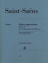 Produktbild: Camille Saint-Sa&euml;ns - Allegro appassionato op. 43 f&uuml;r Violoncello und Klavier
