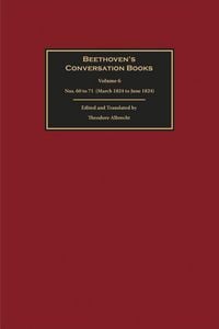 Produktbild: Beethoven's Conversation Books Volume 6