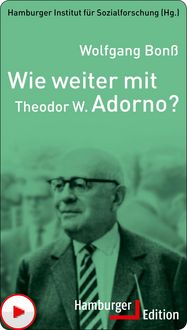 Produktbild: Wie weiter mit Theodor W. Adorno?