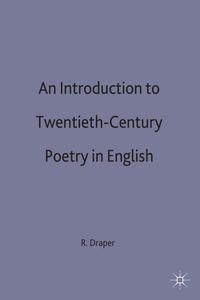 Produktbild: An Introduction to Twentieth-Century Poetry in English