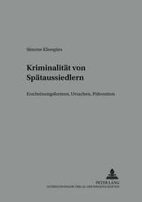 Produktbild: Kriminalit&auml;t von Sp&auml;taussiedlern