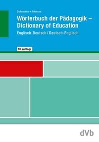 Produktbild: W&ouml;rterbuch der P&auml;dagogik Englisch-Deutsch / Deutsch-Englisch