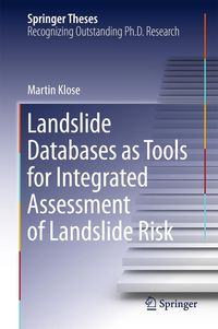 Produktbild: Landslide Databases as Tools for Integrated Assessment of Landslide Risk