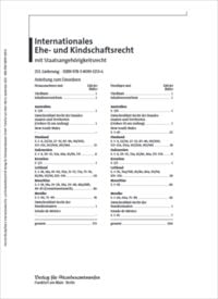 Produktbild: Internationales Ehe- und Kindschaftsrecht mit Staatsangeh&ouml;rigkeitsrecht