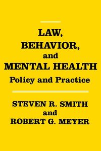Produktbild: Law, Behavior, and Mental Health