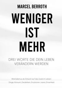 Produktbild: Weniger ist mehr