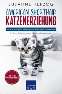 Produktbild: American Shorthair Katzenerziehung - Ratgeber zur Erziehung einer Katze der Amerikanisch Kurzhaar Rasse