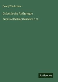 Produktbild: Griechische Anthologie