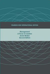 Produktbild: McKee, A: Management:A Focus on Leaders Pearson New Internat