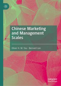 Produktbild: Chinese Marketing and Management Scales