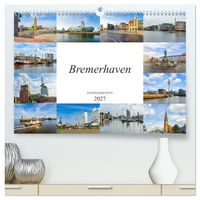 Produktbild: Bremerhaven Stadtansichten (hochwertiger Premium Wandkalender 2027 DIN A2 quer), Kunstdruck in Hochglanz