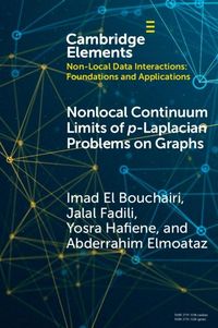 Produktbild: Nonlocal Continuum Limits of p-Laplacian Problems on Graphs