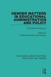 Produktbild: Gender Matters in Educational Administration and Policy