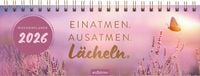 Produktbild: Tischkalender Einatmen. Ausatmen. Lächeln. 2026
