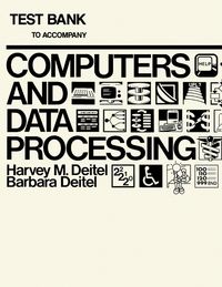 Produktbild: Test Bank to Accompany Computers Data and Processing