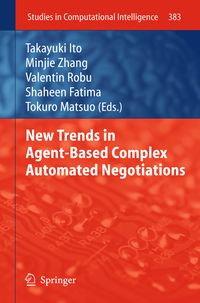 Produktbild: New Trends in Agent-Based Complex Automated Negotiations