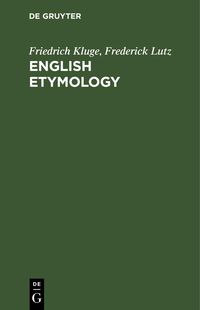 Produktbild: English Etymology