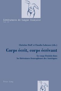 Produktbild: Corps &eacute;crit, corps &eacute;crivant