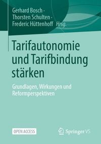 Produktbild: Tarifautonomie und Tarifbindung st&auml;rken
