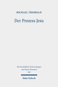 Produktbild: Der Prozess Jesu