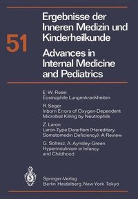 Produktbild: Ergebnisse der Inneren Medizin und Kinderheilkunde / Advances in Internal Medicine and Pediatrics