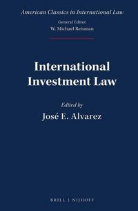 Produktbild: International Investment Law