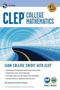 Produktbild: Clep(r) College Mathematics, 4th Ed., Book + Online