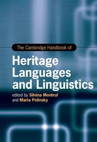 Produktbild: The Cambridge Handbook of Heritage Languages and Linguistics