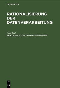Produktbild: Die EDV in den Griff bekommen