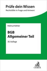 Produktbild: BGB Allgemeiner Teil