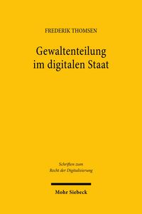 Produktbild: Gewaltenteilung im digitalen Staat
