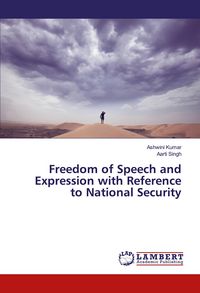Produktbild: Freedom of Speech and Expression with Reference to National Security