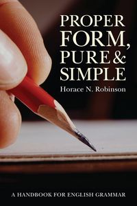 Produktbild: Proper Form, Pure and Simple