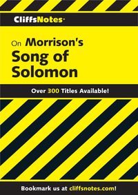 Produktbild: CliffsNotes on Morrison's Song of Solomon