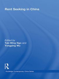 Produktbild: Rent Seeking in China